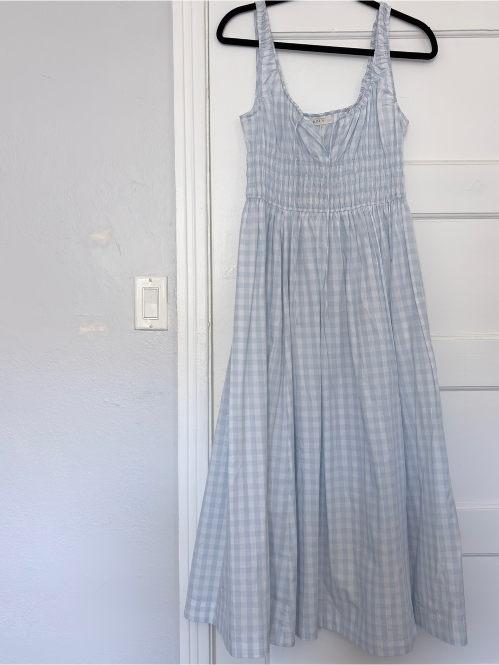 Doen Quilla Dress size M in Marjorie Gingham - Picture 2 of 12